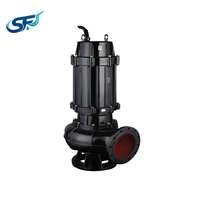 Pompe broyeuse commerciale en fonte pour eaux usées 380V avec lame de découpe IP68 pour drainage des eaux usées de cuisine de restaurant CE