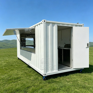 Luxury <b>Container</b> With Pop Up Food Court Design Customized Kitchen Mobile Restaurant - Product Image 1