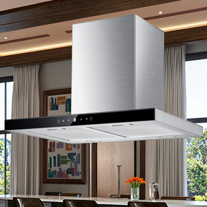 <span class=keywords><strong>Hotte</strong></span> de cuisine murale en verre trempé de haute qualité, à aspiration électrique, pour usage domestique, <span class=keywords><strong>moteur</strong></span> 200W, vente chaude - Product Image 6