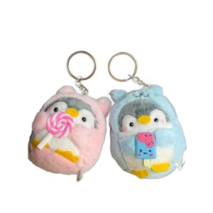 Pendentif pingouin sucette créatif de dessin animé, <span class=keywords><strong>poupée</strong></span> en peluche, pendentif de sac, <span class=keywords><strong>poupée</strong></span> en tissu, vente en gros - Product Image 1