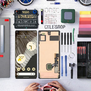 Écran LCD <span class=keywords><strong>et</strong></span> numériseur 100 % originaux pour Google Pixel <span class=keywords><strong>7</strong></span> Pro GP4BC GE2AE, assemblage complet avec cadre <span class=keywords><strong>et</strong></span> câble flexible d'empreintes digitales - Product Image 4