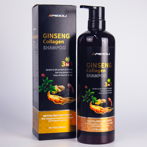 Meidu - Champú Fortalecedor Más Vendido, Hidratante, Reparador, Suavizante, Antiencrespamiento, con Ginseng y Colágeno - Product Image 1