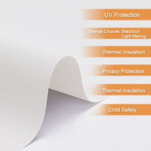 Durable Fabric Roller <strong>Blinds</strong> <strong>Long</strong> Life Simple Window Coverings for <strong>Long</strong> Term Home and Office - Product Image 2