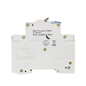 MEZEEN MZ65 1 2 3 4 Polos AC Mini Disyuntores 1 2 3 4 5 6 10 <span class=keywords><strong>16</strong></span> 20 25 32 40 50 63A Single Pole 10kA MCB - Product Image 6