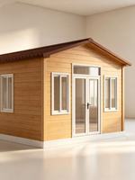 Maison modulaire préfabriquée à toit en pente |   Mini-maison / Kiosque à café / Dortoir pour le personnel / Maison d'hôtes dans la cour / Abri de jardin
