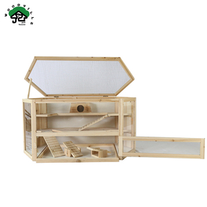 <span class=keywords><strong>Cage</strong></span> déco en bois transparente à <span class=keywords><strong>2</strong></span> niveaux à prix compétitif de haute qualité <span class=keywords><strong>pour</strong></span> cages à <span class=keywords><strong>hamster</strong></span> - Product Image 1