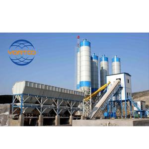 HZS240 Planta de hormigón estacionaria 2HZS240 Línea de producción con componentes de núcleo PLC de motor de bomba - Product Image 2