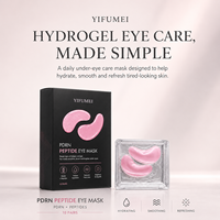 Patchs pour les yeux au peptide PDRN de marque privée, anti-âge, blanchissants, éclaircissants, raffermissants, liftants, hydratants, masque pour le contour des yeux, 10 paires en vrac