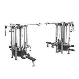 Commercial Gym Fitness Multi Jungle 8 Stations Gym Equipment Multi Function Training Station Machine