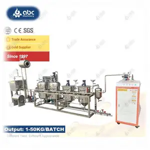 Large Discount Laboratory Edible Mini Cooking Small Soybean Oil Refinery for Refining Crude Coconut,Palm,Sunflower Seed,Nuts
