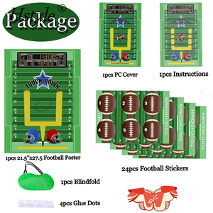 Pin de juegos de fútbol para niños, suministros de fiesta de fútbol, actividades de fiesta de cumpleaños, decoraciones temáticas de fútbol SD356 - Product Image 5