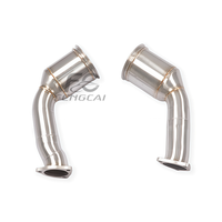 Tubo de Escape de Alto Rendimiento de Acero Inoxidable para Audi RS4 RS5 2.9T B9 2017-2019, Mejora de Potencia