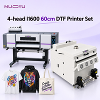 Imprimante DTF 60 cm 4 têtes I1600 A1, machine de transfert de film PET certifiée CE, presse d'impression textile à encre pigmentée, panneau Hansen