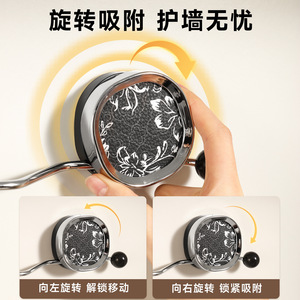 Stainless Steel Wall <b>Hook</b> Rack With 8 <b>Hooks</b> Punch Free Installation For <b>Kitchen</b> Utensil Storage - Product Image 4