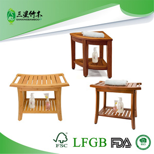 Home <b>bathroom</b> <b>stool</b>, wooden corner <b>bathroom</b> <b>stool</b>, household shower <b>stool</b>, solid wood <b>bathroom</b> <b>stool</b>, elderly bath <b>stool</b>, bamboo - Product Image 5