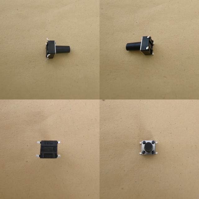 TC0606AL 6 X 6mm SMD 4pins Tactile Switch 50000-100000times Micro Momentary Tact Switch Bluk Price