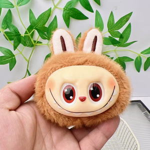 Pendentif mignon en peluche porte-clés porte-clés petite poupée Bubble Mart sac pendentif porte-clés cadeau pour enfants - Product Image 3