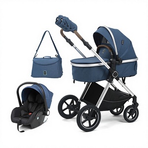 Poussette pour enfants, modèle High Landscape, pour bébé, portable, en métal, pour assis et couché, vente en gros transfrontalière, autres 0-3 ans - Product Image 4