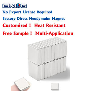 Magnete Quadrato al Neodimio Forte N45 30x10x5mm ad Alta Intensità Magnetica Nichelato, Personalizzabile in Piccoli Lotti, Sconto Quantità, Senza <span class=keywords><strong>HRE</strong></span> - Product Image 1