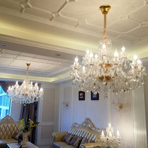 JYLIGHTING Traditional Luminaire Fancy Europe <b>Crystal</b> Chandelier <b>Ceiling</b> Luxury Lamp Home Decor Pendant <b>Light</b> <b>Crystal</b> Chandelier - Product Image 4
