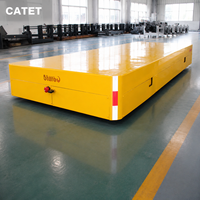 Chariot sans rail sur mesure certifié CE, châssis renforcé, charge équilibrée multi-roues pour atelier de stockage de grandes moules