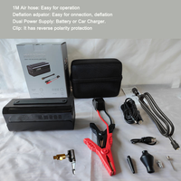 Compresseur d'air numérique portable haute qualité pour pneus – Pompe à air robuste pour voiture, tout-terrain, SUV, camping-car, camion et usage extérieur