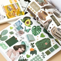 Autocollants en vinyle imperméables personnalisés imprimés en UV avec feuille d'or pour scrapbooking vintage et décoration de vacances