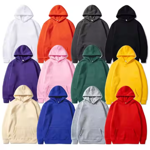 Dropshipping Fabricante Ropa Sudaderas con capucha para hombre Sudaderas con capucha de seda Logotipo personalizado Hombro caído Rosa 500 Gsm Sudadera con capucha - Product Image 1