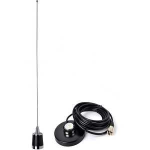 เสาอากาศวิทยุสื่อสารเคลื่อนที่สำหรับรถยนต์ NMO N2 VHF 136-174MHz 3.5dBi 1310 มม. แบบเหล็กกล้าไร้สนิม พร้อมแผนผังการตัด - Product Image 3