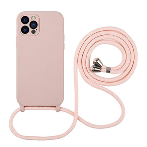 เคสซิลิโคนสำหรับ iPhone 15 Plus 14 Pro, เคสซิลิโคนสายคล้อง<span class=keywords><strong>คอ</strong></span> - Product Image 4