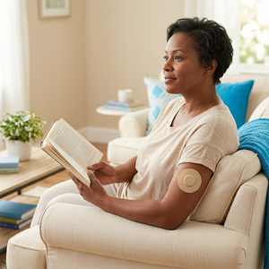 Patchs adhésifs <span class=keywords><strong>Freestyle</strong></span>, protection longue durée, imperméables, résistants à la transpiration, ronds, non poreux, patchs <span class=keywords><strong>de</strong></span> fixation pour <span class=keywords><strong>capteur</strong></span> <span class=keywords><strong>de</strong></span> <span class=keywords><strong>glycémie</strong></span> - Product Image 2