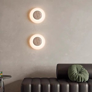 โคมไฟติดผนังหินหวงตง LED 220V สำหรับห้องนั่งเล่น ข้างเตียง ทางเข้า ให้แสงสว่างโดยรอบ - Product Image 3