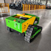 Robot Pemotong Rumput Kecil Lebar Pemotongan 500mm 800mm 1000mm Robot Pemotong Rumput Kontrol Jarak Jauh untuk Lapangan Golf, Kebun, dan Pertanian