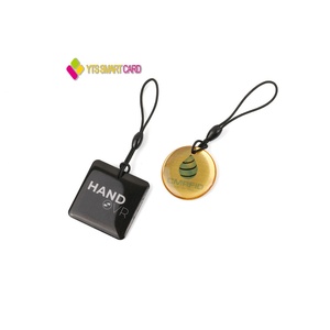 Porte-clés en époxy NFC avec puce RFID intelligente réinscriptible de haute qualité YTS, personnalisable, 213/215/216, petit pendentif - Product Image 1