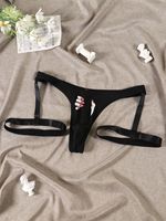 Culottes personnalisables sans couture en soie glacée, slips, strings, jockstraps et tangas pour hommes, taille basse, en nylon et élasthanne
