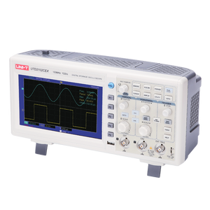 UNI-T UTD2102CEXデジタルストレージオシロスコープデジタル陰極線オシロスコーププローブオシロスコープHLX - Product Image 3