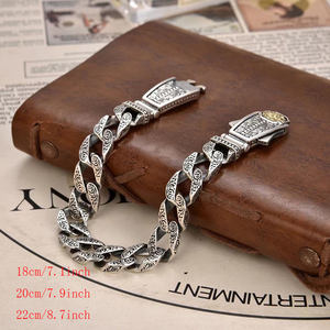 Nouveau bracelet lion dominateur de style moto, tendance punk personnalisée, ventes directes d'usine de gars sauvages et durs - Product Image 5