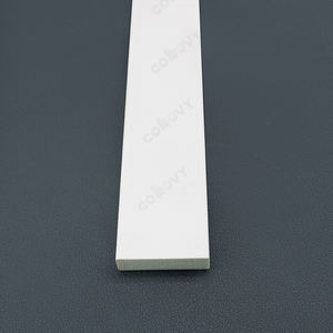 COMOVY <span class=keywords><strong>Blanco</strong></span> <span class=keywords><strong>Barato</strong></span> Altamente Durable Acabado Suelo de pared Moldura de cornisa Base de PVC Rodapié - Product Image 3