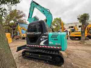 Factory Outlet Japan Original Kobelco SK75-8 Crawler <b>Small</b> Excavator Complete 7 Ton Used Second Hand Excavator - Product Image 2