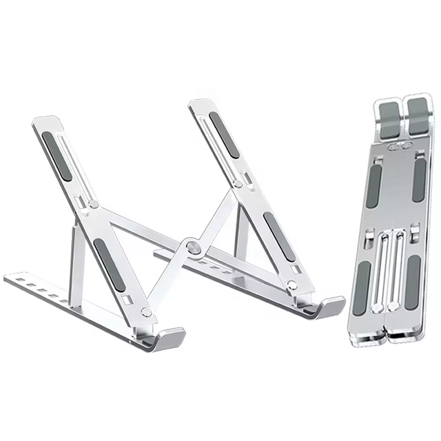 Factory Original Factory Ergonomic Adjustable Portable Foldable Invisible Metal Laptop Stand for Macbook Tablet