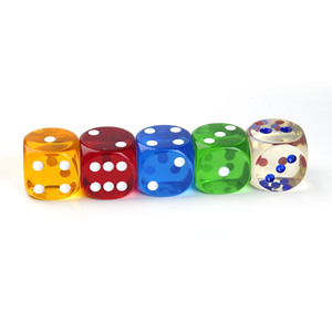 Dados de Resina Transparentes de 24mm, Grandes, Tipo Jumbo, para Juegos de Mesa, Fiestas y Accesorios - Product Image 3