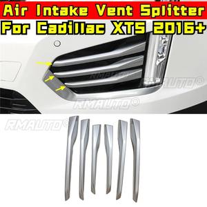 Para Cadillac XT5 2016+ - Marco Decorativo para Rejilla de Ventilación de Parachoques (Cuchilla de Viento) - Accesorios de Coche - Cubierta de Modificación para Splitter de Parachoques - Product Image 1