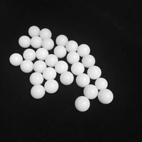 Billes en acétal POM de 1,5 mm, 1,588 mm, 1,6 mm, blanches et noires, pour points tactiles légers