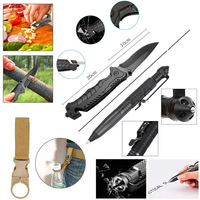 Équipement de survie d'urgence professionnel Kits d'équipement de camping Ensemble d'outils multifonctions extérieurs