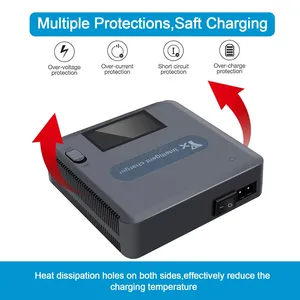 HOSHI Cargador de Batería con Pantalla Digital 6 en 1 para Dron <span class=keywords><strong>DJI</strong></span> <span class=keywords><strong>Mavic</strong></span> <span class=keywords><strong>Air</strong></span> <span class=keywords><strong>2</strong></span> /2S Hub de Carga de Batería - Product Image 2