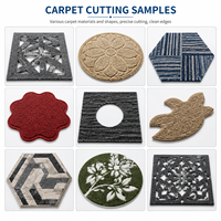 Machine de découpe de tapis industrielle CNC, coupe-tissu automatique pour tapis avec table à vide