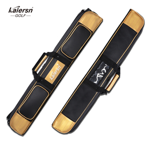 Sac de <span class=keywords><strong>golf</strong></span> Kaiersn Premium en PU à bandoulière avec fermeture éclair, léger, imperméable, supporte 2 clubs de <span class=keywords><strong>golf</strong></span> et des gants, 97 cm - Product Image 2