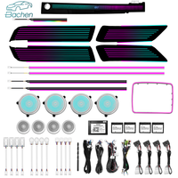 Kit d'éclairage intérieur LED dynamique et coloré à rayures pour Land Rover Range Rover Sport 2014-2022