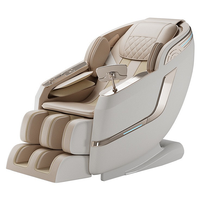 Fauteuil de massage intelligent de luxe à gravité zéro pour tout le corps, commande vocale, haut-parleur Bluetooth, fauteuil inclinable électrique