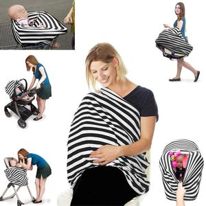 Siège d'<span class=keywords><strong>auto</strong></span> confortable pour bébé et <span class=keywords><strong>poncho</strong></span> d'allaitement couverture d'allaitement multi-usage pour bébé - Product Image 6